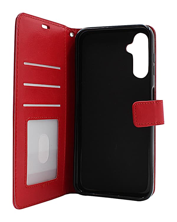 Crazy Horse Wallet Samsung Galaxy A14 5G Svart