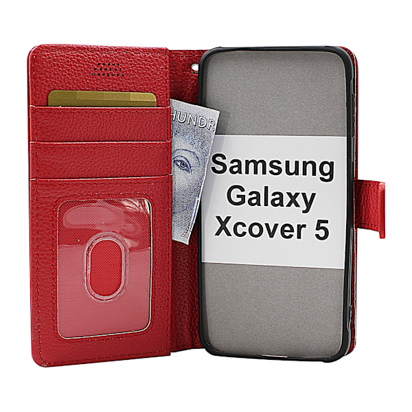 New Standcase Wallet Samsung Galaxy Xcover 5 (SM-G525F) Lila