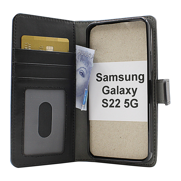 Skimblocker Magnet Fodral Samsung Galaxy S22 5G