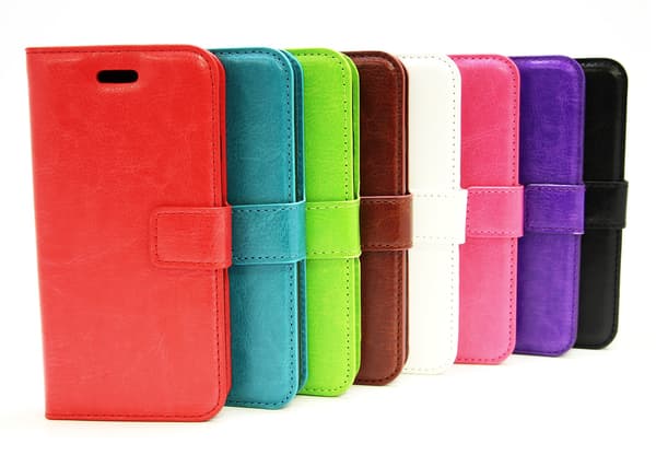 Crazy Horse Wallet iPhone 7 Hotpink