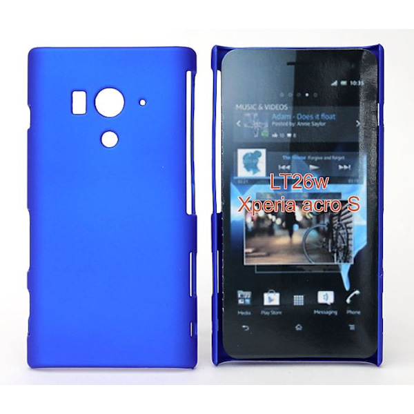 Hardcase skal Sony Xperia Acro S (LT26w) Blå