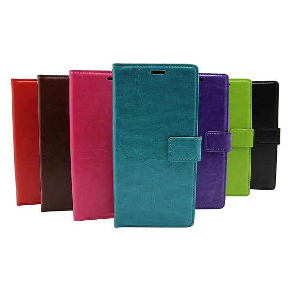 Crazy Horse Wallet Realme 7 Pro Grön