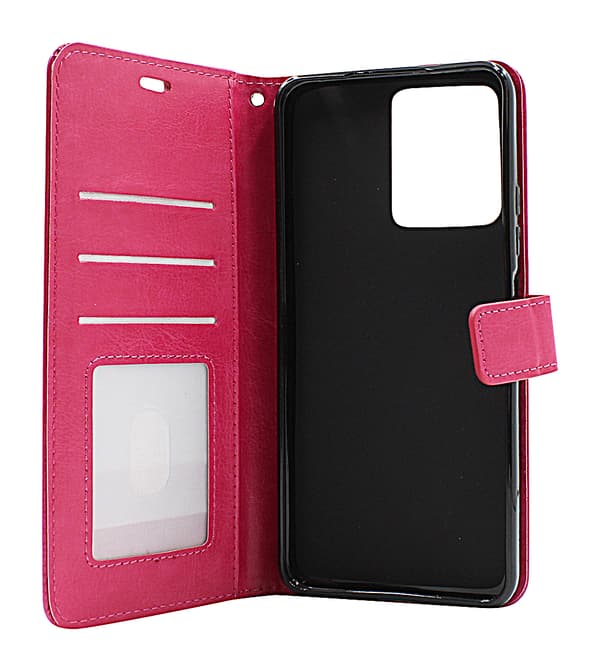 Crazy Horse Wallet Xiaomi Redmi Note 12 Grön
