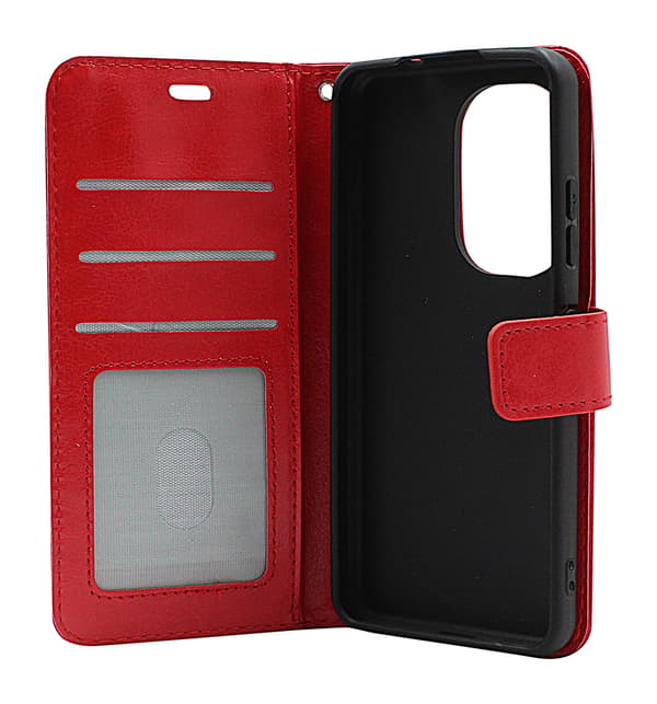 Crazy Horse Wallet Asus Zenfone 9 5G Grön