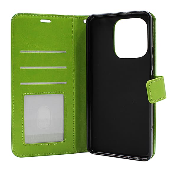 Crazy Horse Wallet Xiaomi Redmi Note 13 4G Lila
