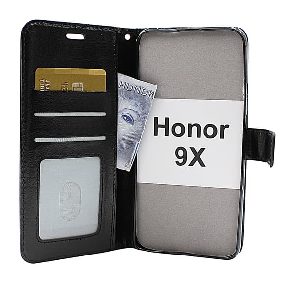 Crazy Horse Wallet Honor 9X Turkos
