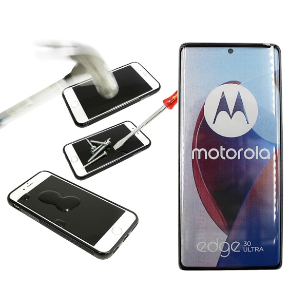 Full Frame Glas skydd Motorola Edge 30 Ultra 5G