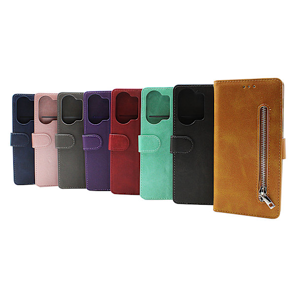 Zipper Standcase Wallet OnePlus Nord 3 5G Brun