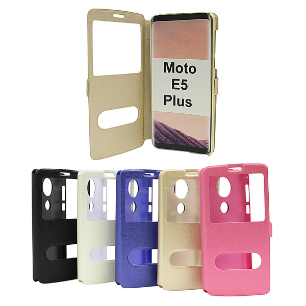 Flipcase Motorola Moto E5 Plus / Moto E Plus (5th gen) Svart