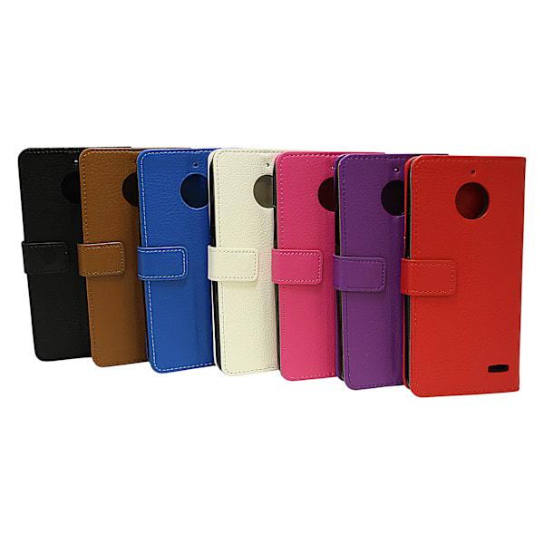 Standcase Wallet Moto E4 / Moto E (4th gen) (XT1762) Röd