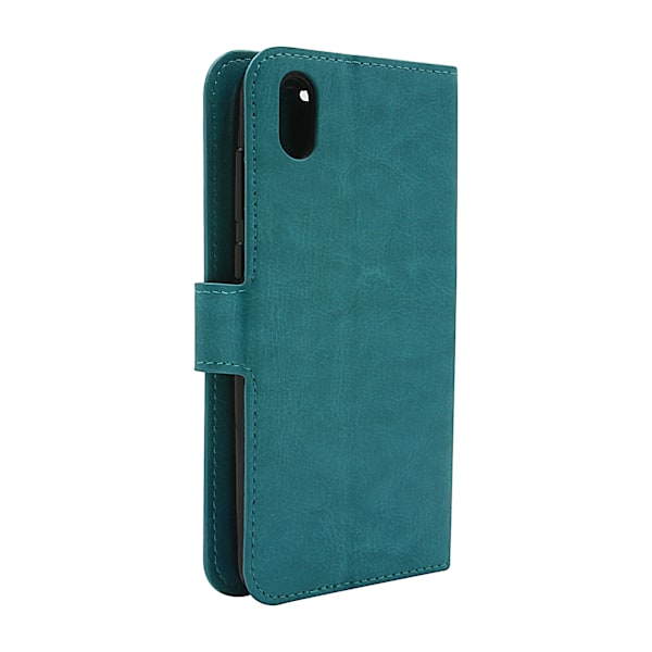 Crazy Horse Wallet Huawei Y5 2019 Turkos