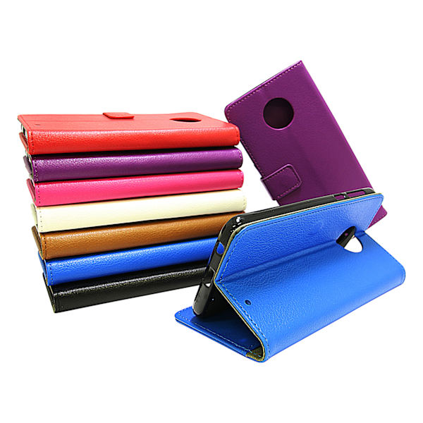 Standcase Wallet Motorola Moto G6 Svart