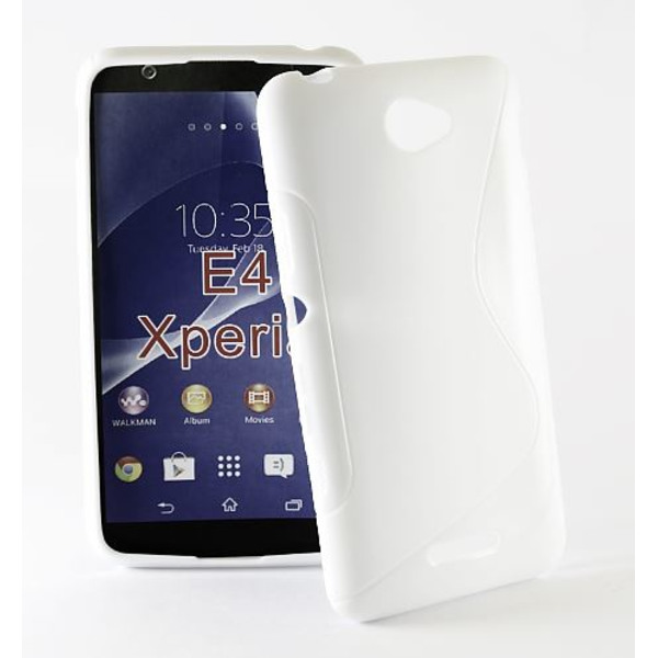 S-Line skal Sony Xperia E4 (E2105) Vit