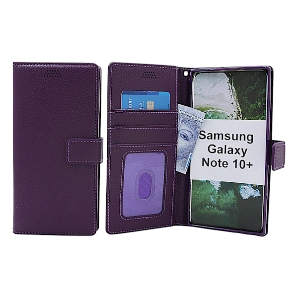 New Standcase Wallet Samsung Galaxy Note 10 Plus (N975F/DS) Lila