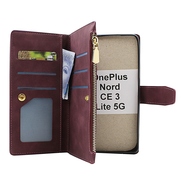 XL Standcase Lyxfodral OnePlus Nord CE 3 Lite 5G Svart