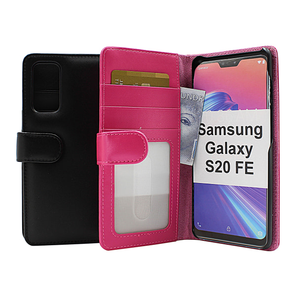 Skimblocker Plånboksfodral Samsung Galaxy S20 FE (G780F) Svart