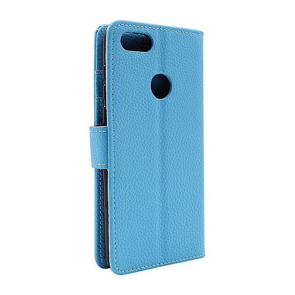 New Standcase Wallet Motorola Moto E6 Play Ljusblå