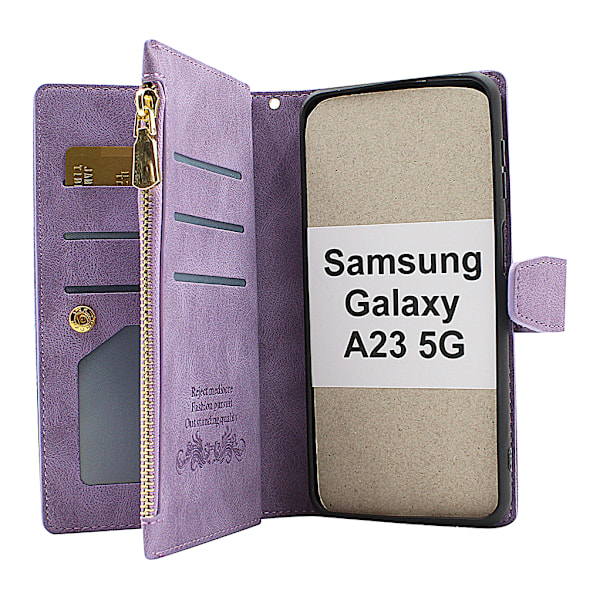 XL Standcase Lyxfodral Samsung Galaxy A23 5G (SM-A236B/DS) Lila