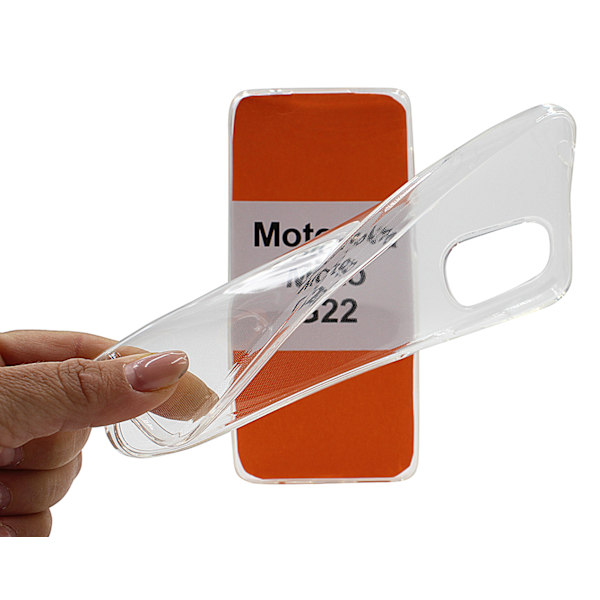 Ultra Thin TPU Skal Motorola Moto G22