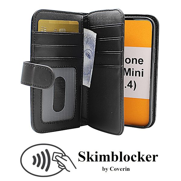 Skimblocker XL Wallet iPhone 13 Mini (5.4) Hotpink