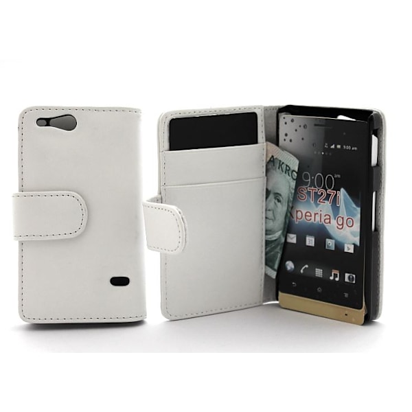 Plånboksfodral Sony Xperia Go ST27i Svart