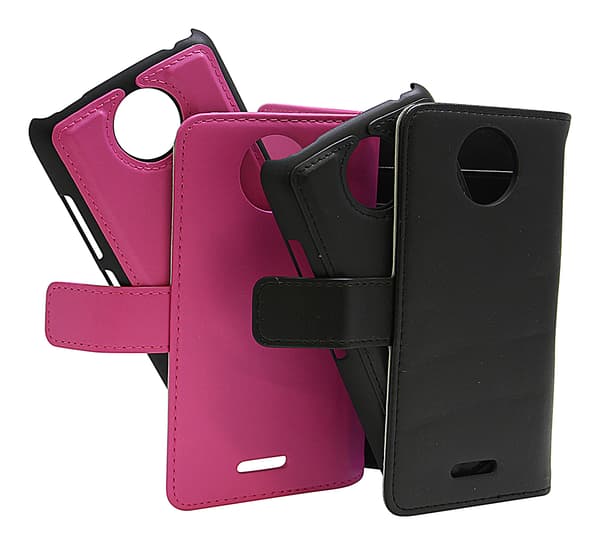 Magnet Wallet Moto C Plus Hotpink