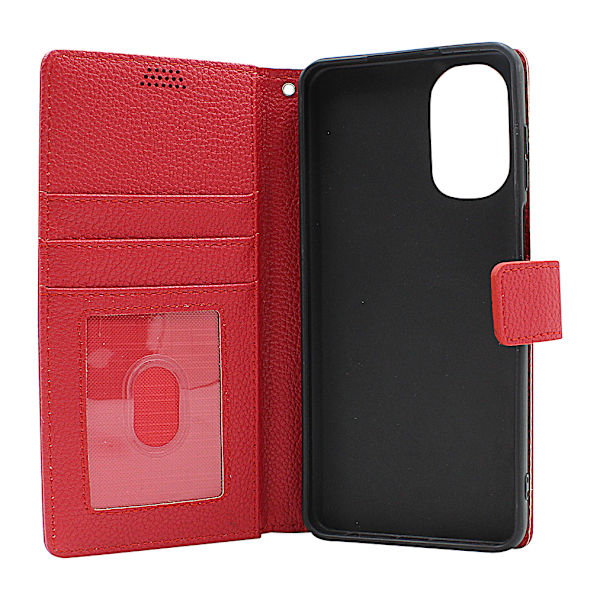 New Standcase Wallet Motorola Moto G62 5G Ljusblå