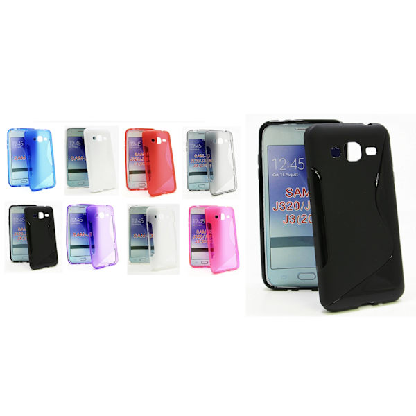 S-Line Skal Samsung Galaxy J3 2016  (J320F) Lila