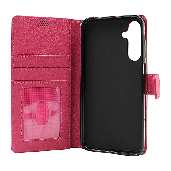 New Standcase Wallet Samsung Galaxy A25 5G (SM-A256B/DS) Röd