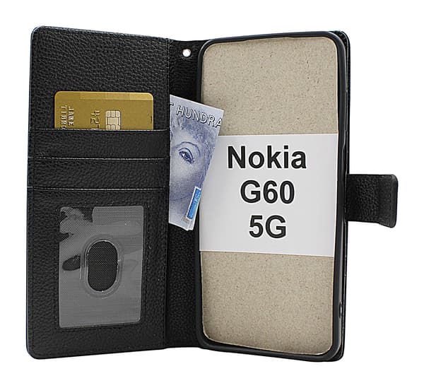 New Standcase Wallet Nokia G60 5G Röd