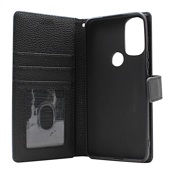 New Standcase Wallet Motorola Moto G71 Svart