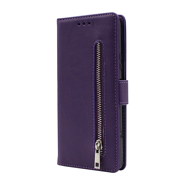 Zipper Standcase Wallet Sony Xperia 10 IV 5G (XQ-CC54) Brun