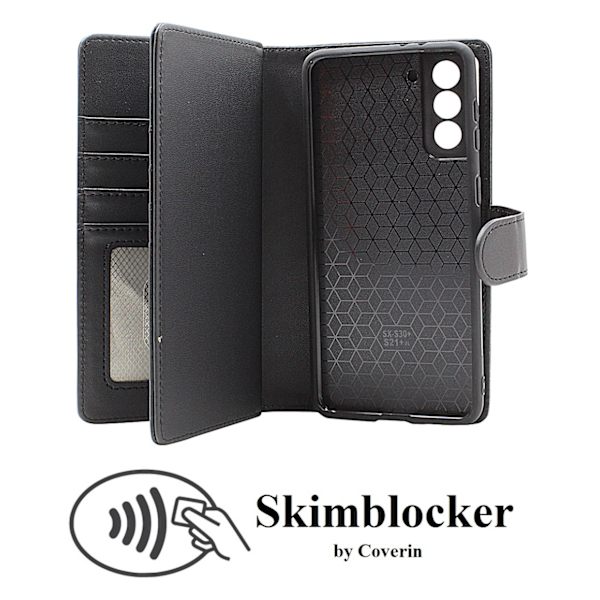 Skimblocker Galaxy S21 Plus 5G XL Magnet Plånboksfodral