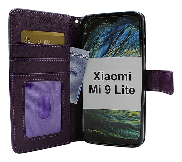 New Standcase Wallet Xiaomi Mi 9 Lite Lila