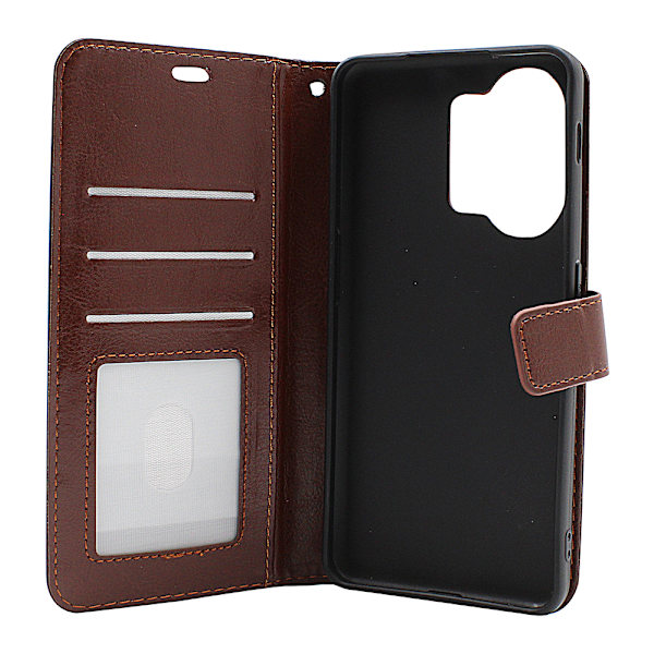 Crazy Horse Wallet OnePlus Nord 3 5G Brun