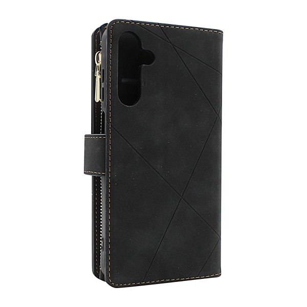 XL Standcase Lyxfodral Samsung Galaxy A25 5G (SM-A256B/DS) Svart