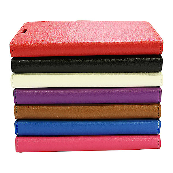 Standcase Wallet Motorola Moto G6 Svart