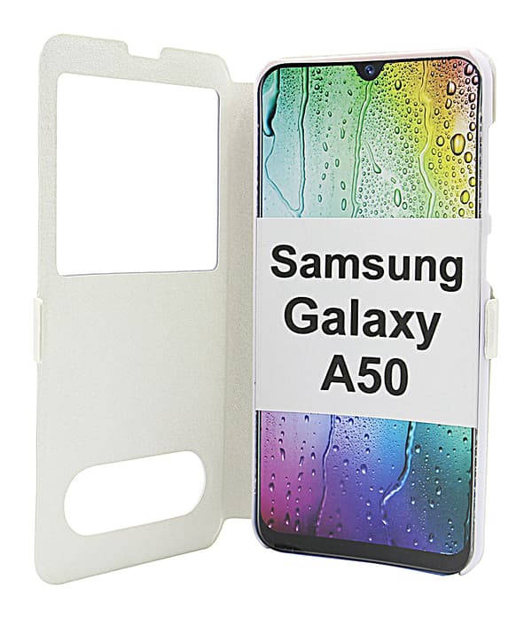 Flipcase Samsung Galaxy A50 (A505FN/DS) Vit