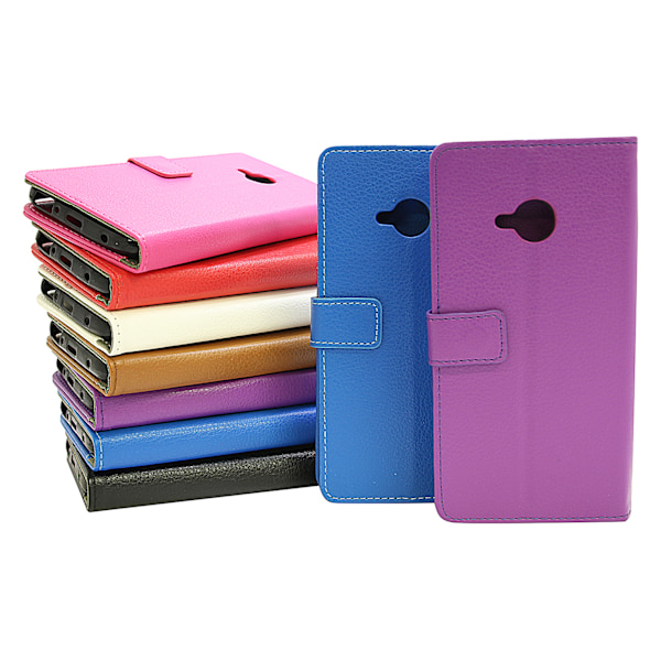 Standcase Wallet HTC U11 Life Blå