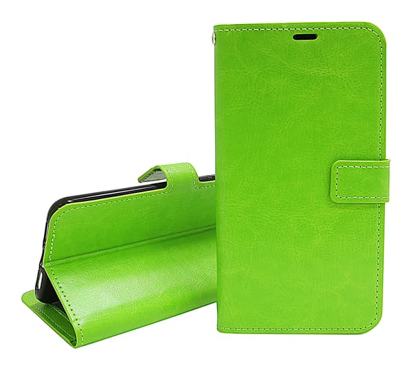 Crazy Horse Wallet OnePlus 6 Grön