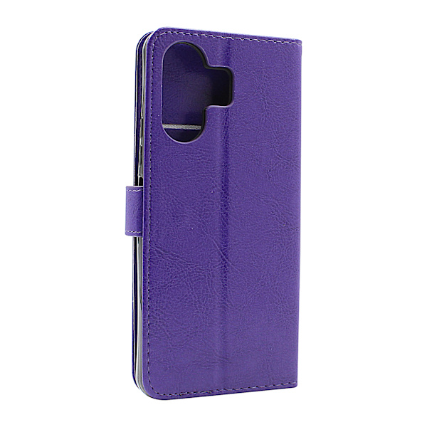 Crazy Horse Wallet Xiaomi Redmi 13C Röd