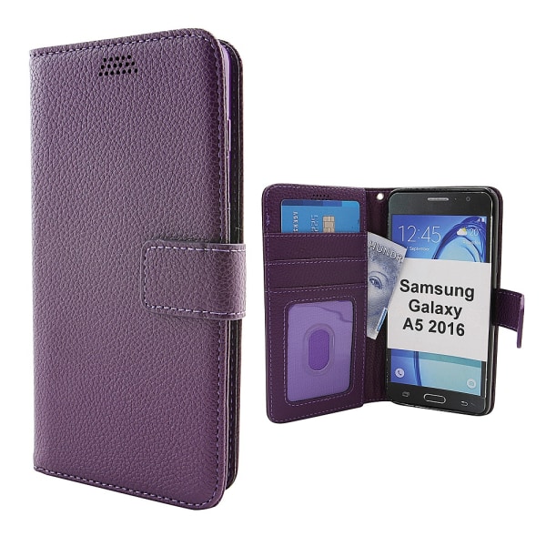 New Standcase Wallet Samsung Galaxy A5 2016 (A510F) Lila