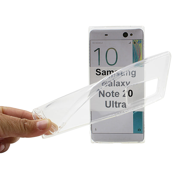 Ultra Thin TPU skal Samsung Galaxy Note 20 Ultra 5G Clear)
