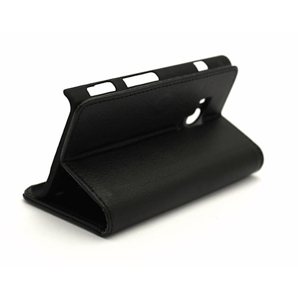 Standcase wallet Sony Xperia Acro S LT26w, svart