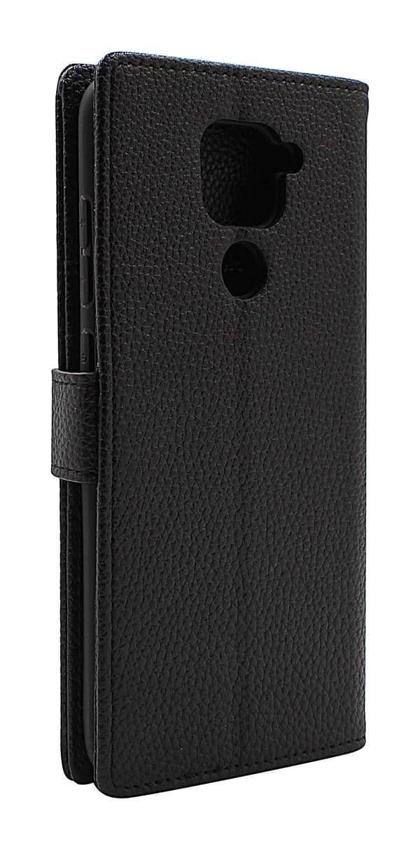 New Standcase Wallet Xiaomi Redmi Note 9 Svart