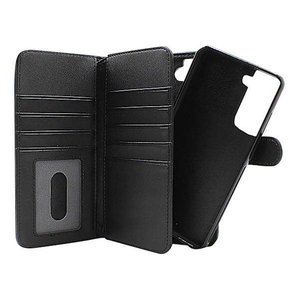 Skimblocker XL Magnet Fodral Samsung Galaxy S21 FE 5G Svart