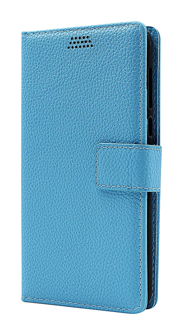 New Standcase Wallet Motorola One Ljusblå