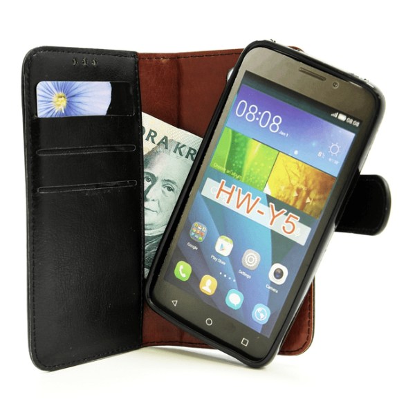 Crazy Horse Magnet Wallet Huawei Y5 (Y560)