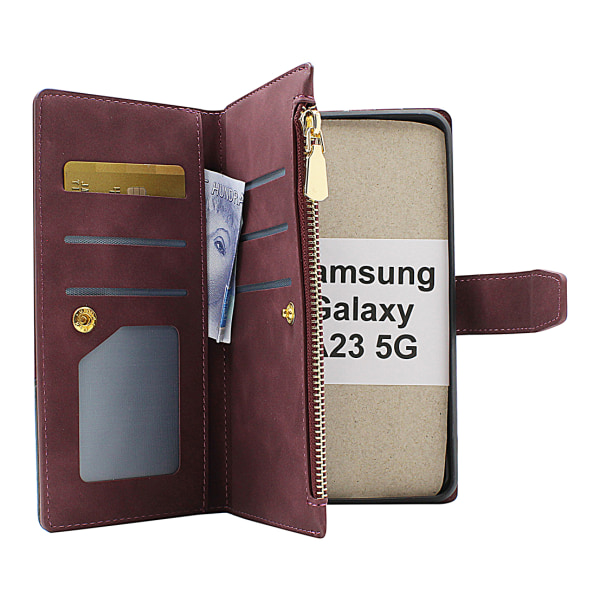 XL Standcase Lyxfodral Samsung Galaxy A23 5G (SM-A236B/DS) Brun