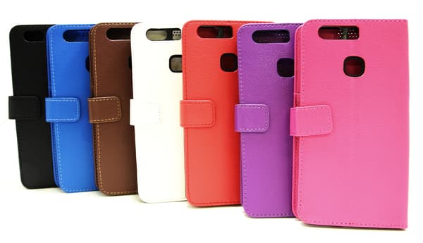 Standcase Wallet Huawei P9 Plus Svart